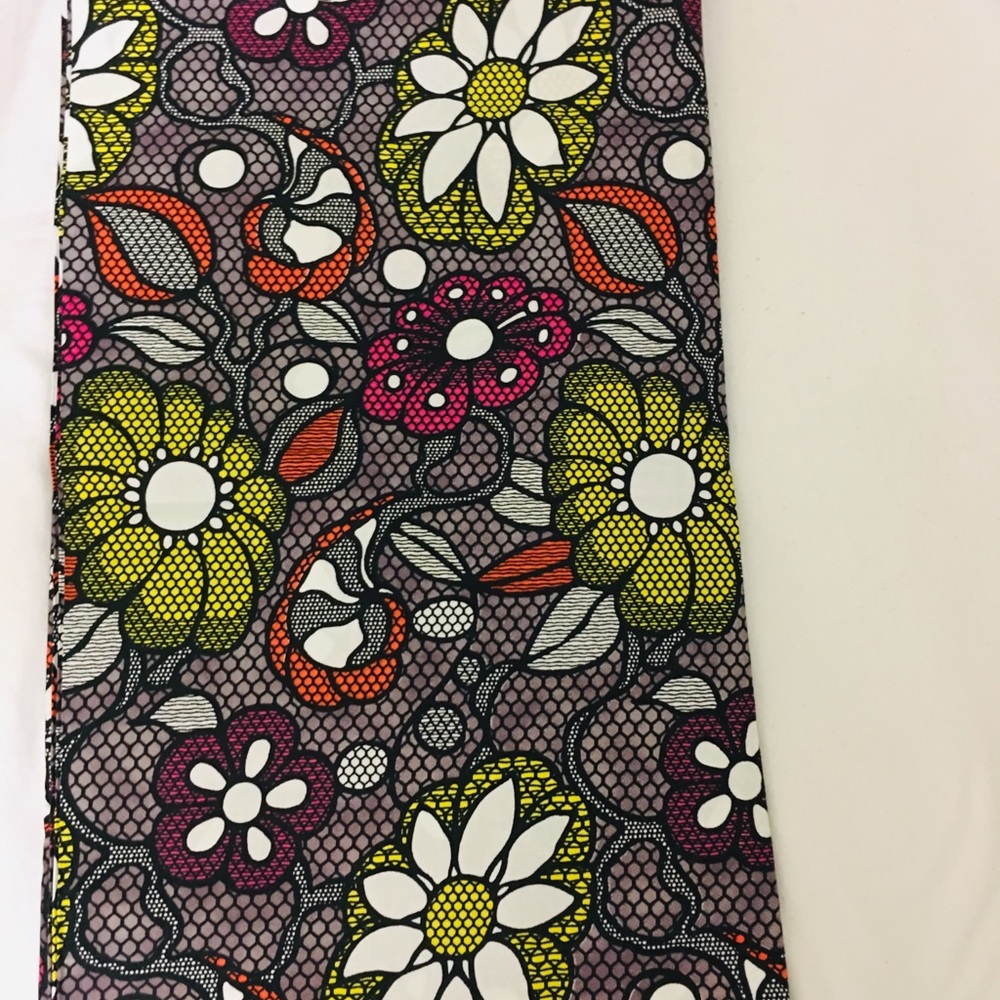 African fabrics 6 yards. Sew into dresses etc